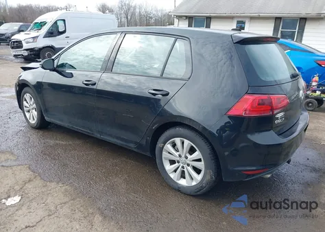 2015 Volkswagen Golf Tdi S 4-Door z USA, uszkodzony, nr VIN 3VWRA7AU5FM012789